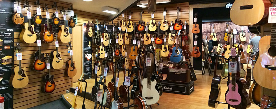 tienda de guitarra