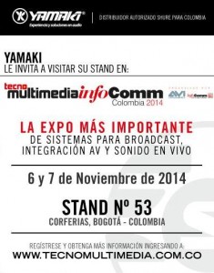 Yamaki.Shure TecnoMukltimedia Colombia