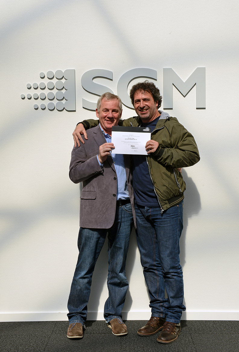 Peter Johansen y Marcelo Parga, DistriSur Argentina