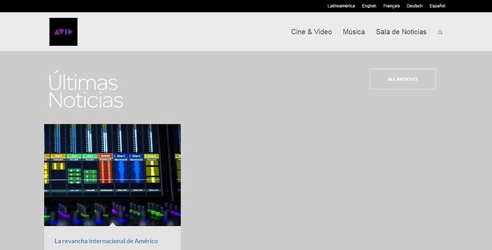 Avid blogs lat