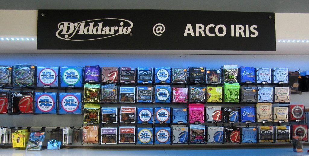 Variedad de cuerdas disponibles