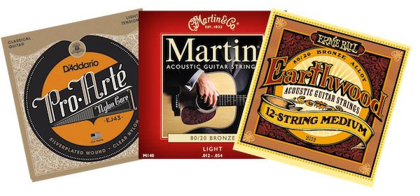 Cómo elegir las cuerdas correctas para su guitarra acústica o clásica