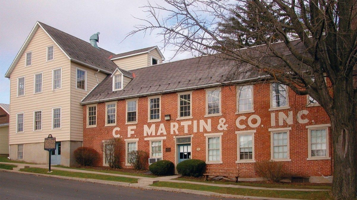 mc biz martin guitar upper naz national historic landmark