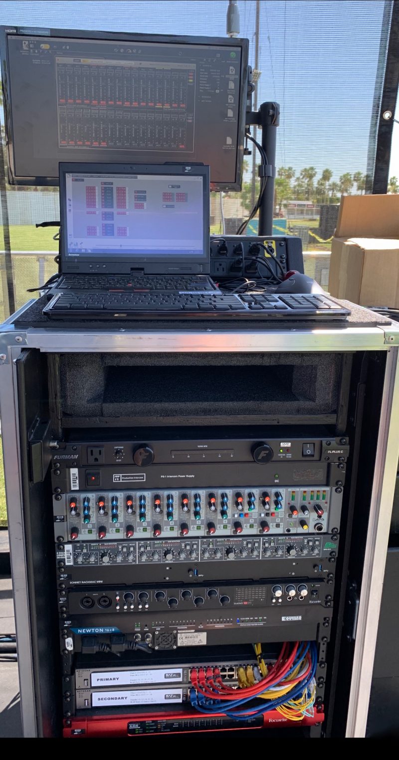 Rat Sound New Standard Rack que incluye Newton y Dashboard en la pantalla