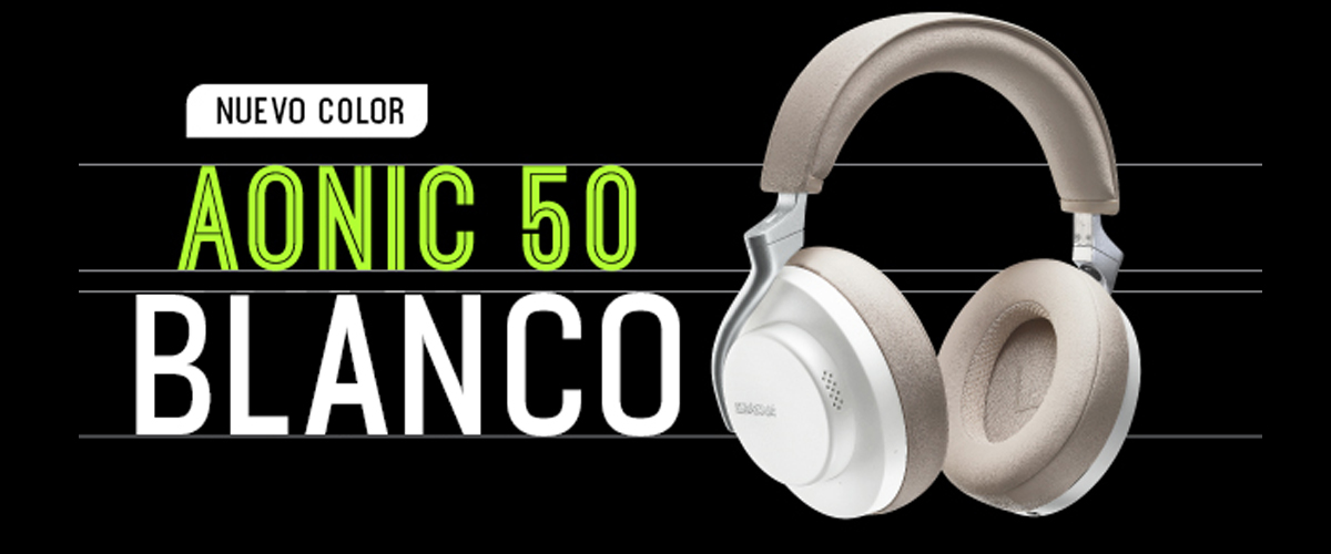 Shure aonic 50 blanco 1200x500