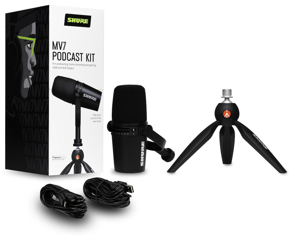 shure MV7_Podcast_Kit_Box_Contents